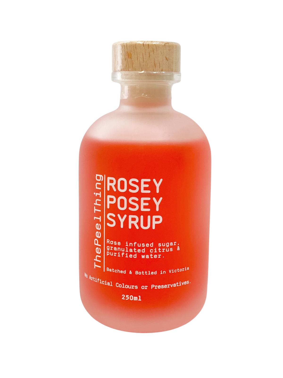 The Peel Thing - Rosey Posey Syrup 250ml