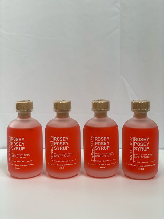 The Peel Thing - Rosey Posey Syrup 250ml